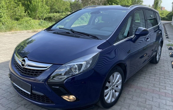 Opel Zafira cena 29900 przebieg: 312000, rok produkcji 2012 z Gubin małe 704